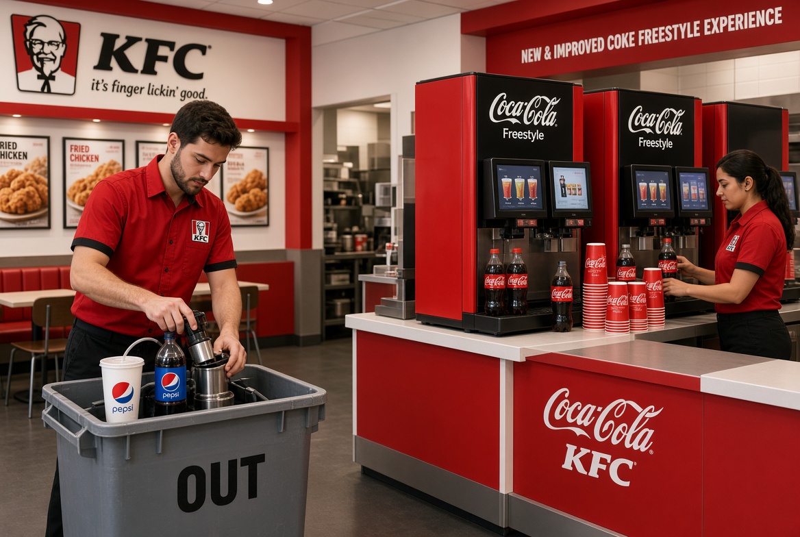 Pukla decenijska veza: KFC nakon 40 godina menja Pepsi za Koka-kolu