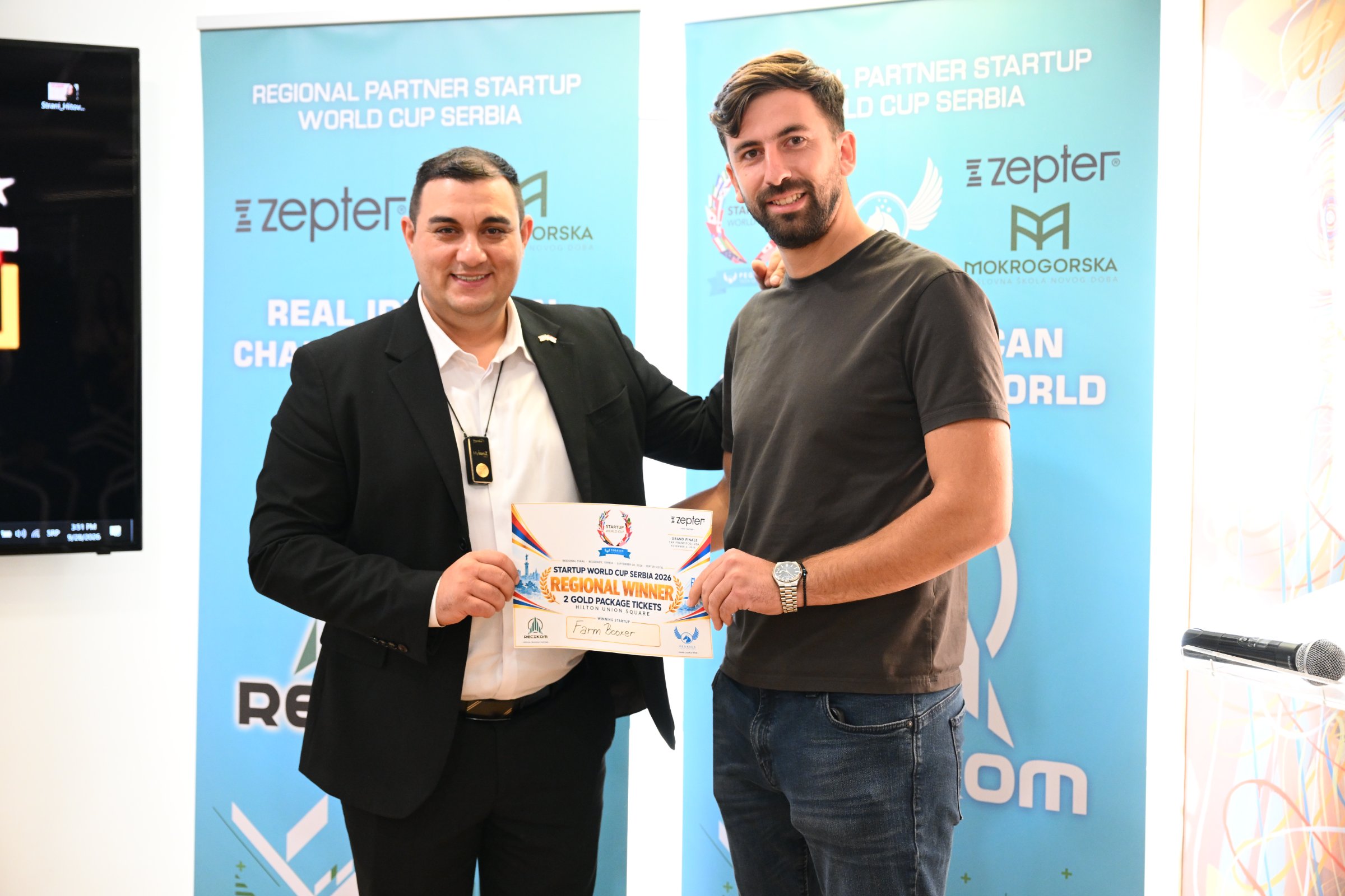 Srpski startap FarmBooker ide u San Francisko po investicionu nagradu od milion dolara