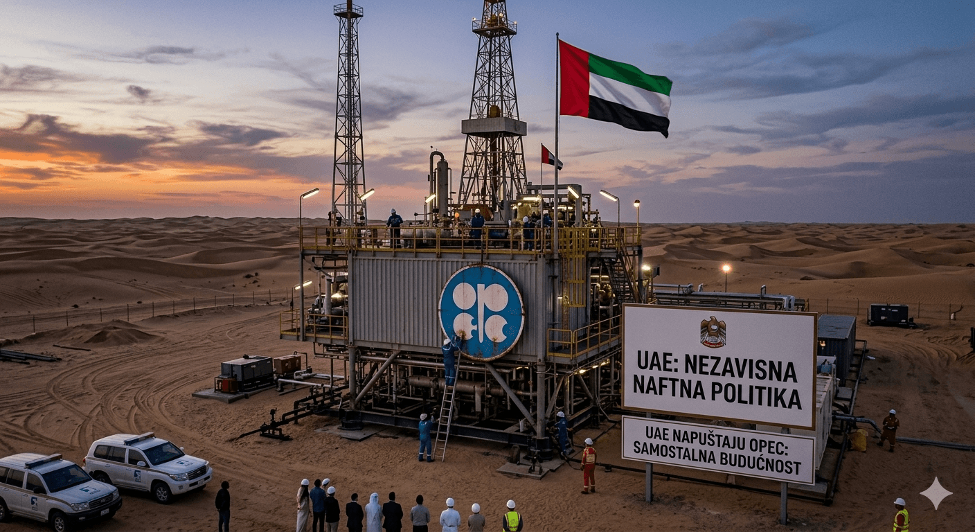 ŠOK: Ujedinjeni Arapski Emirati napustili OPEC i OPEC+